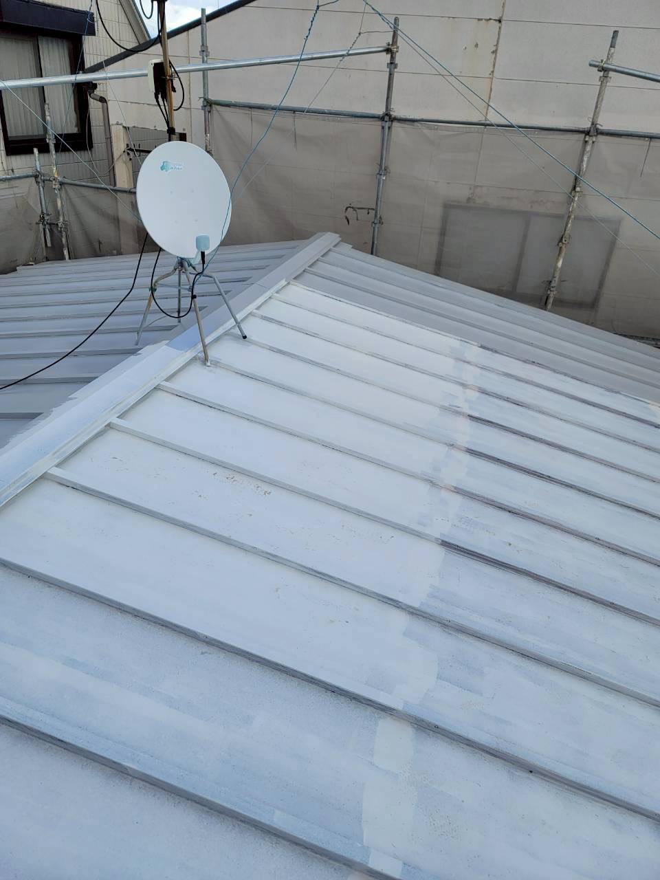 瓦棒　屋根塗装-7